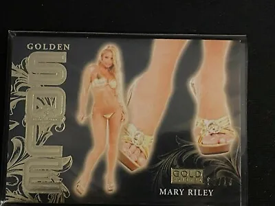 Benchwarmer 2021 Gold Edition Gold Foil Golden Sole Mary Riley 2/10 • $22.99