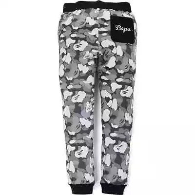  BAPE Stripe ABC Camo Sweat Pants | Black | Size Medium / M | Bottoms • $531.92