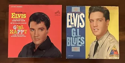G.I. Blues & Girl Happy By Elvis Presley - Vinyl Records • $20