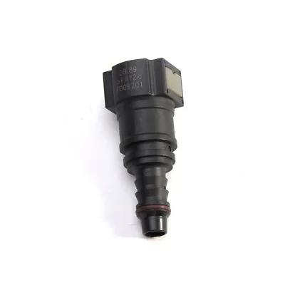 Black 8mm Quick Release Gas Fuel Line Coupler Female Connector For Car Vehicle • £5.60