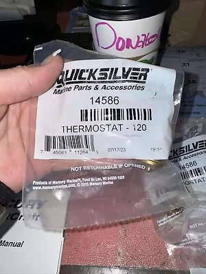 Mercury Marine 14586 Thermostat - 120 • $24.99