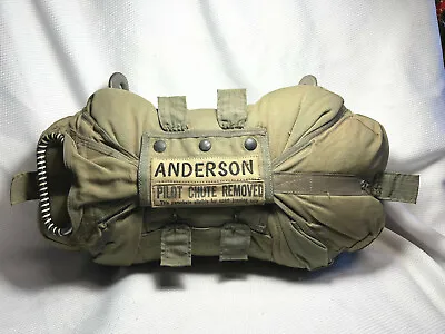 Vtg 1960's 24 Ft Parachute Riggers Inc Original Vietnam Era Chest Pack With Log • $499.95