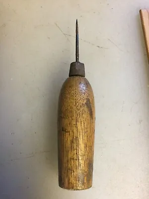 Vintage Wood Handled 6 Inch Scratch Awl. Used • $7.95