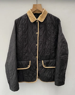 £29.99 • Buy Barbour Vintage Quilt Women's Jacket Size XL 20 UK Quilted Black Coat