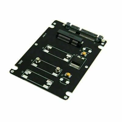 MSATA Mini PCI-E SSD To 2.5  SATA Hard Disk Enclosure Case Converter Adapter • $8.18