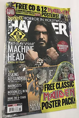 Metal Hammer Magazine Nov 2014 Machine Head IRON MAIDEN Posters SLIPNOT - CD • $29.99