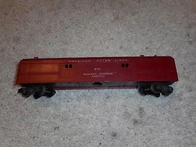 S  Guage American Flyer Red #951 Baggage Car • $13.50