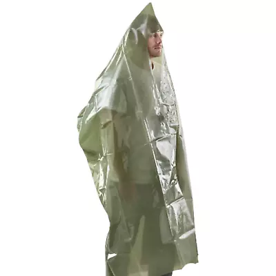 European Army Military Surplus Chemical Suit NBC Resistant Poncho Rain German • $15.95