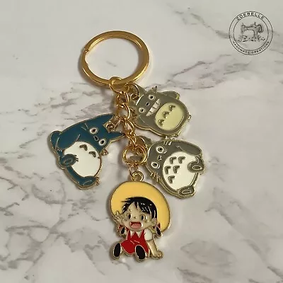 My Neighbour Totoro & Mei Japanese Anime Cartoon Keyring Keychain & Gift Bag • £7.99