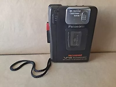 Panasonic Mini Cassette Recorder RQ-L349 Tested - NO Charger • $22.39