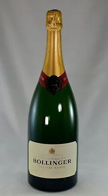 Large Bollinger 1.5l Special Cuvee Champagne Factice Dummy Shop Display Bottle • £75