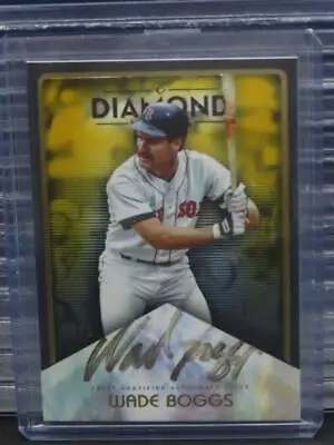 2023 Topps Diamond Icons Wade Boggs Gold Auto Autograph #1/1 #AC-WB Red Sox • $2.25