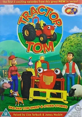 Tractor Tom - Baa Baa Tom Sheep And Other Stories (DVD 2007)Disc & Artwork Only • £1.88