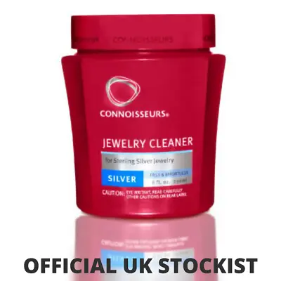 Silver Jewellery Cleaner Cleaning Pot Connoisseurs Ultrasonic Tub Rings Dip  • £9.45