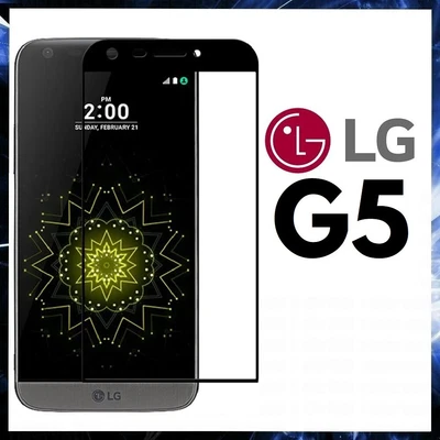 $8.75 • Buy For LG G5 CURVED SCREEN PROTECTOR 9D FULL COVER GORILLA TEMPERED GLASS G 5