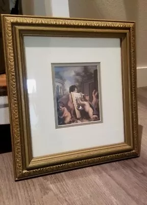  Architecture  - Allegory Print By Angelica Kauffman Swiss Artist 1741-1807 F • $65