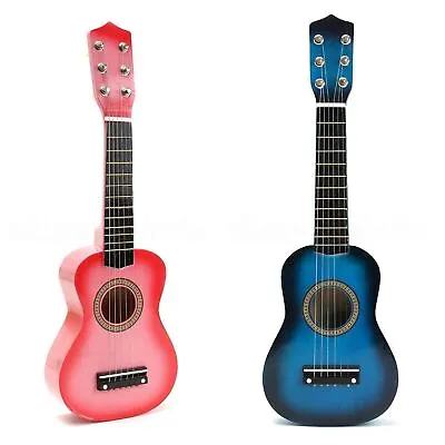 £12.99 • Buy 21  Childrens Kids Wooden Acoustic Guitar Musical Instrument Child Toy Xmas Gift