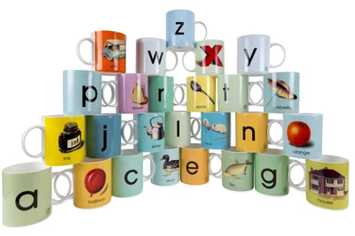 £8 • Buy Ladybird Alphabet Fine Bone China Mugs A-Z The Vintage Collection 340ml (Books)