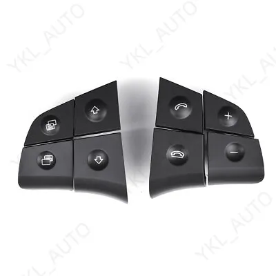 Steering Wheel Switch Button Black For Mercedes-Benz ML GL R CLass W164 W251 • $29.74