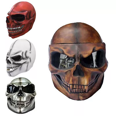 Motocross Race Face Mask Motorcycle Goggles Face Mask Skull Eyewear Cosplay • $44.47