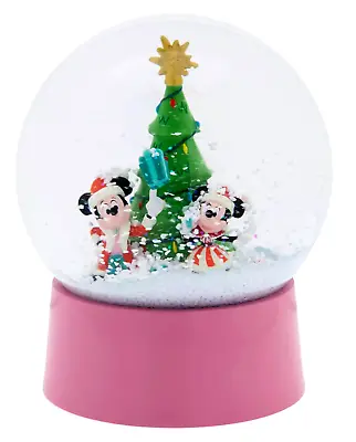 Disney Parks 2023 Santa Mickey And Minnie Mouse BOXED Holiday Snowglobe New • $49.99