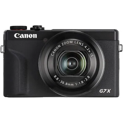 Canon PowerShot G7X G7 X III Black Body Only (Multi) • $1581.54