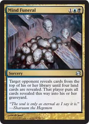 MTG Mind Funeral Near Mint Foil Modern Masters • $4.99