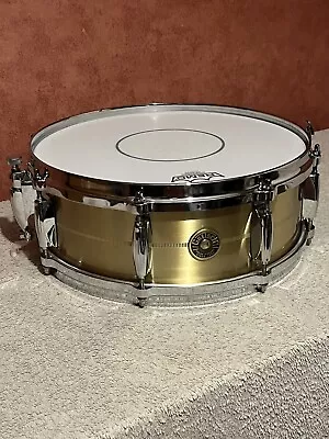 Gretsch Drums USA Bell Brass Snare Drum - 5 X 14-inch - Brushed • $900