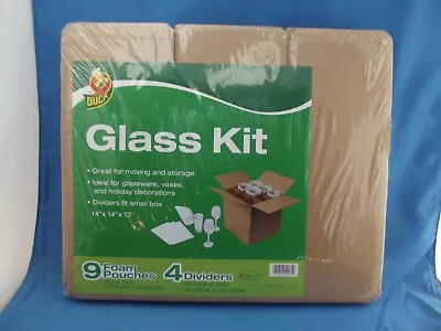 Duck. Glass Moving/Storage Kit. 9 Foam Pouches 4 Dividers. Box Not Included. • $9.61