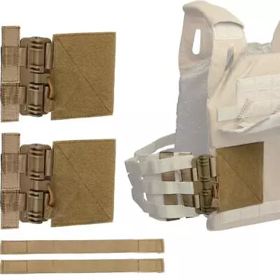 Tactical Quick Release Buckle Set Molle Side Belt Cummerbund Fast Fit Buckle Set • $15.83