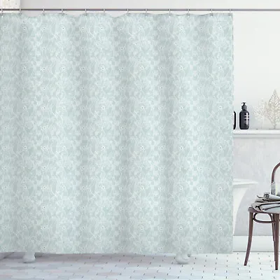 Vintage Shower Curtain Floral Lace Pattern • £19.99