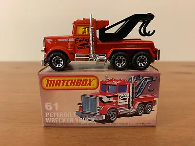 Matchbox Superfast 61 Peterbilt Wrecker Truck • $179.99