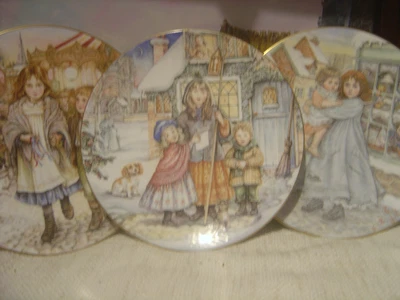 £1.99 • Buy Collectors Plates, Royal Worcester NSPCC Christmas Plates 3 Designs