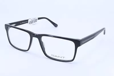 Gant GA3154 Black Rectangle Men Full Rim 57-19-150 Eyeglasses Frames • $29.95