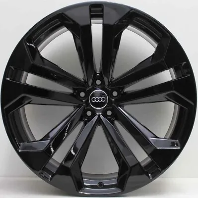 22 Inch AUDI Q8 S LINE 2020 MODEL ALLOY WHEELS  WILL ALSO FIT Q7 IN BLACK • $2999