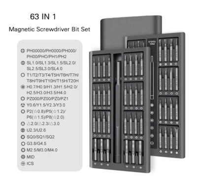 $16.99 • Buy Screwdriver Set Magnetic Screw Driver Kits Precision Tool Xiaomi Iphone Computer