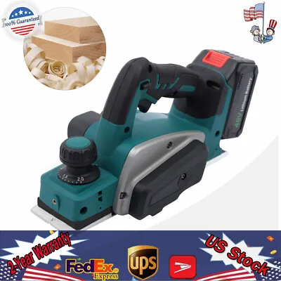 Cordless Lithium Battery Planer Tool Set With Battery Charger ! • $110