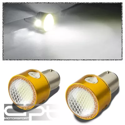 X2 1157 5w Cree Q5 Bright White Led Projector Lens Tail/brake/stop Lights/bulbs • $19.19