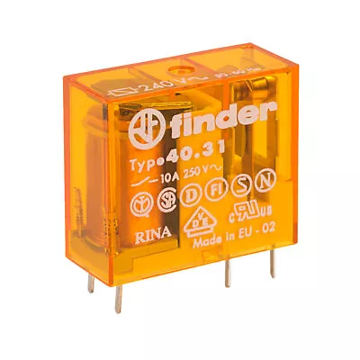 Finder 40.31.8.240.0000 240V Relay (Miniature) SPDT DC 10A • £13.92