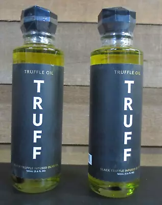 TRUFF Black Truffle Oil - Black Truffle Infused Olive Oil - 2 BOTTLES 6 OZ EACH • $24.99