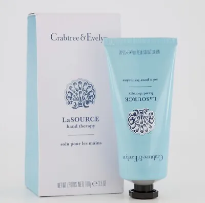 £47.99 • Buy Crabtree And Evelyn La Source Ultra Moisturising Hand Cream Hand Therapy 100g