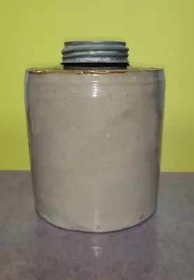 VTG Macomb Pottery Co. Canning Jar Jug With Zinc Lid • $69.95