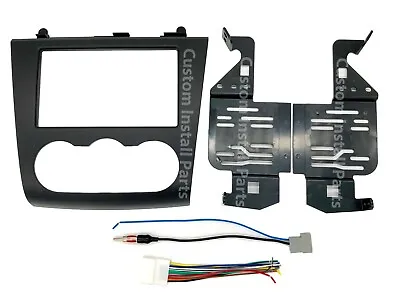 Double Din Car Radio Stereo Dash Kit Harness Antenna For 2007-2012 Nissan Altima • $28.91