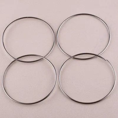 £6.52 • Buy 4 Chinese Linking Rings Classic Magic Metal Ring Link Trick Stage Or Close Up
