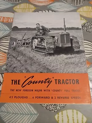 Fordson County Crawler Brochure • £100