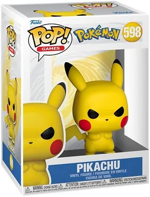 £12.80 • Buy Funko Pop! POP Games Pokemon Grumpy Pikachu #598 Vinyl Figure