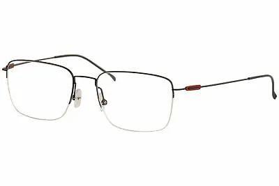 Morel Men's Eyeglasses Lightec 30157L 30157/L NR04 Black Optical Frame 55mm • $79.95