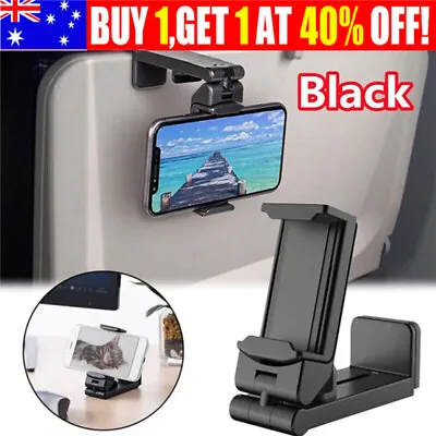 Universal Airplane In Flight Phone Mount Desk Phone Holder Clamp 360° Rotating • $12.99