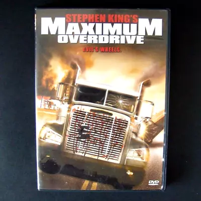 Stephen King’s Maximum Overdrive DVD 2006 Horror Film 1986 Rare HTF OOP 80s • $11.62