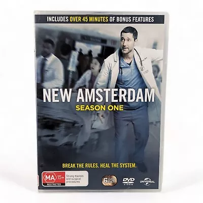 New Amsterdam - Season Series 1 (DVD 2018) Region 1 & 4 • $15